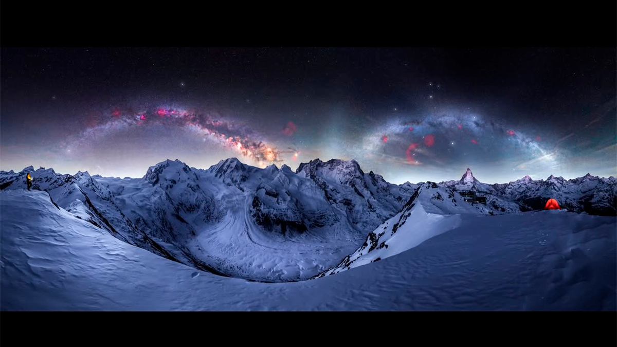 Astrofotógrafa desafía temperaturas de -28 °C en los Alpes y logra capturar un fenómeno que solo puede verse unos días al año