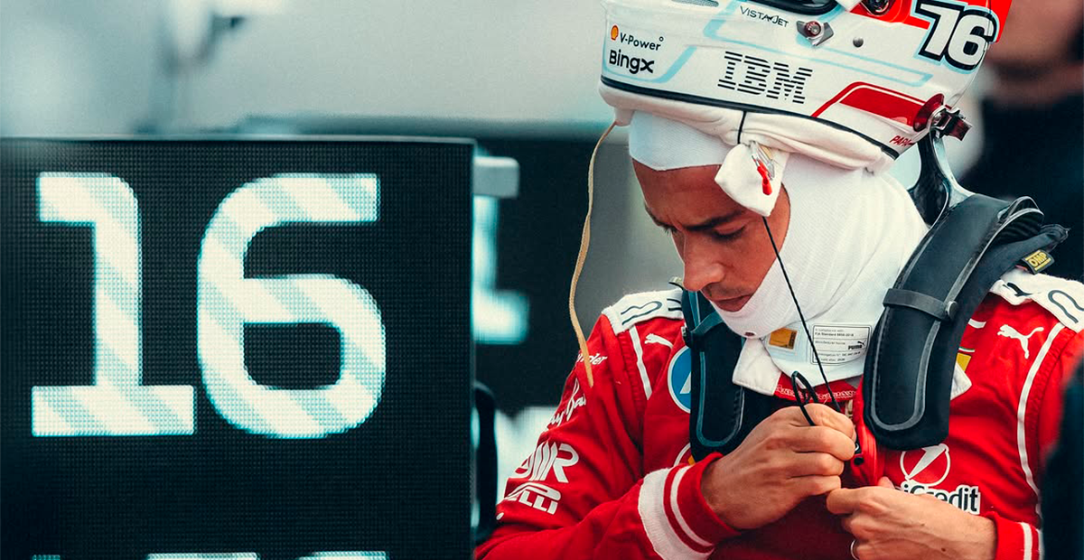 CHARLES LECLERC SUFRE FUERTE ACCIDENTE EN EL GP DE ITALIA