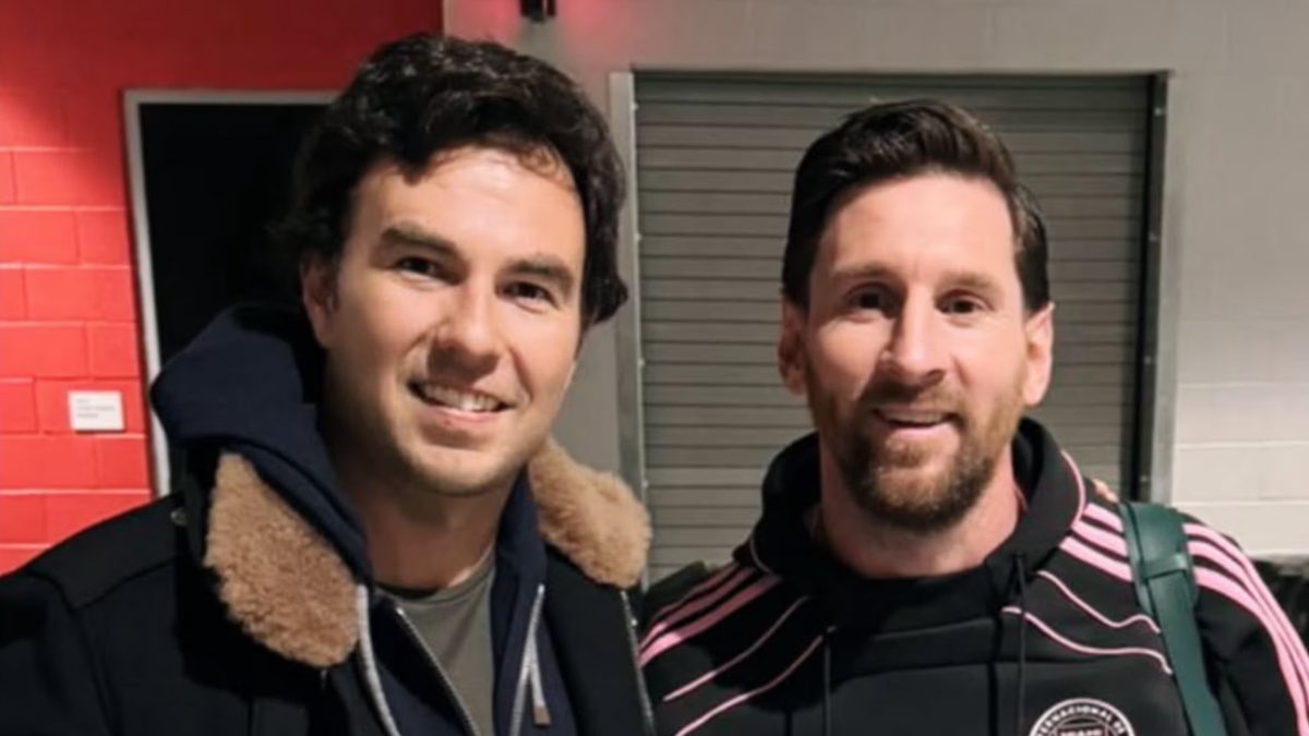 ¿CHECO PÉREZ Y MESSI JUNTOS?