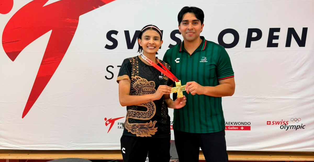 FABIOLA VILLEGAS CONQUISTA EL ORO EN SUIZA