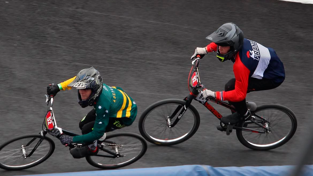 Hunter Boschen persigue el sueño de su primera final mundial en BMX Racing