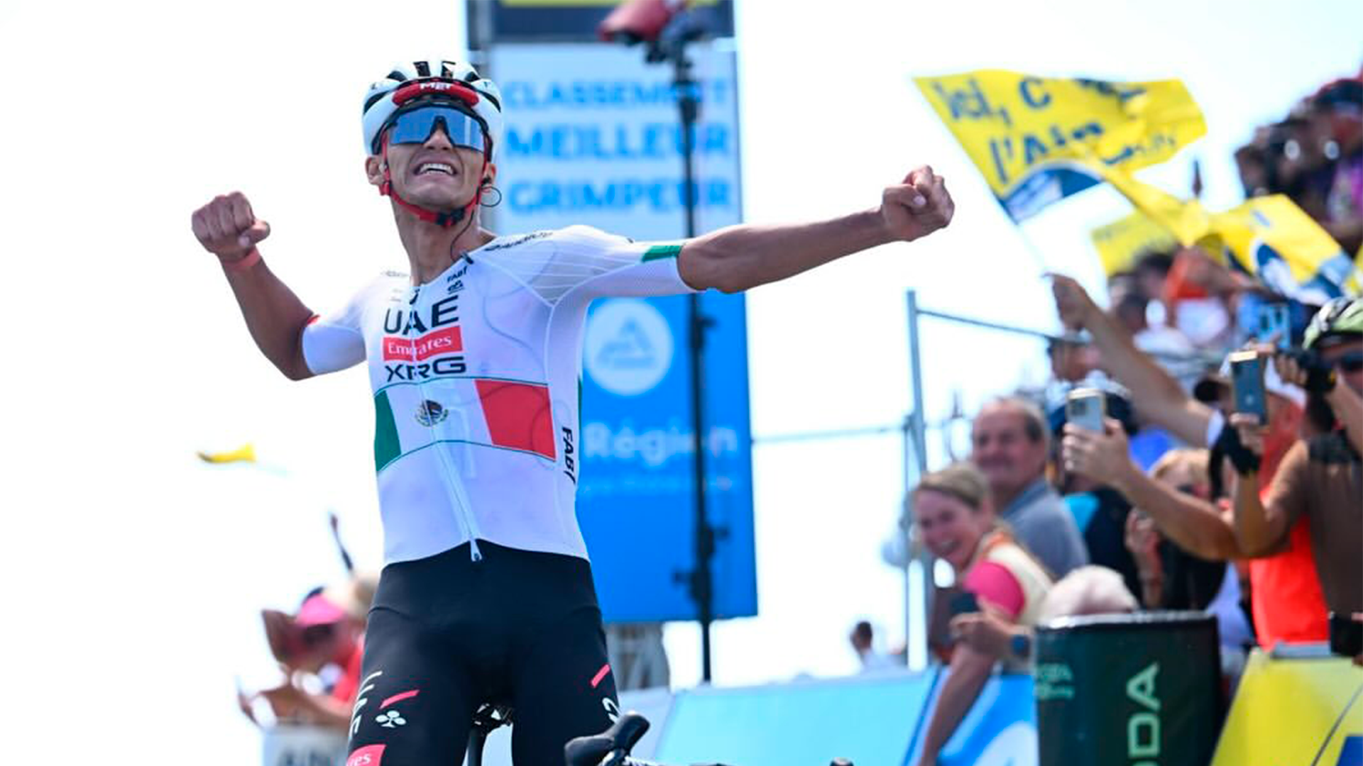 Isaac del Toro resiste la montaña y se mantiene en el podio del Tour de Francia 2026