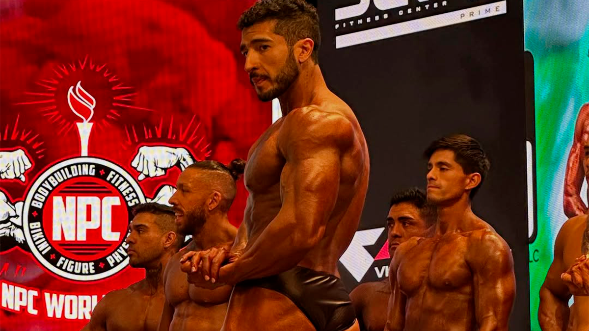 IVAN SALDIERNA , UN FISICOCULTURISTA QUE BUSCA LLEGAR A LA ÉLITE DE LA NPC