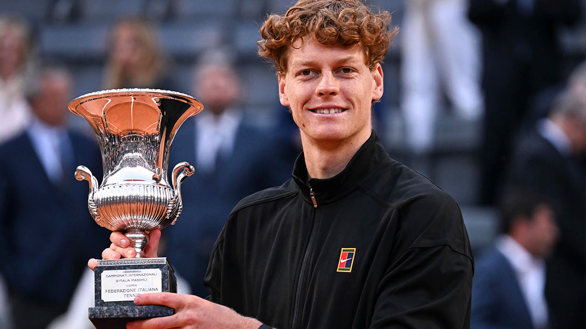JANNIK SINNER SE LLEVA LA VICTORIA EN EL ABIERTO DE ITALIA