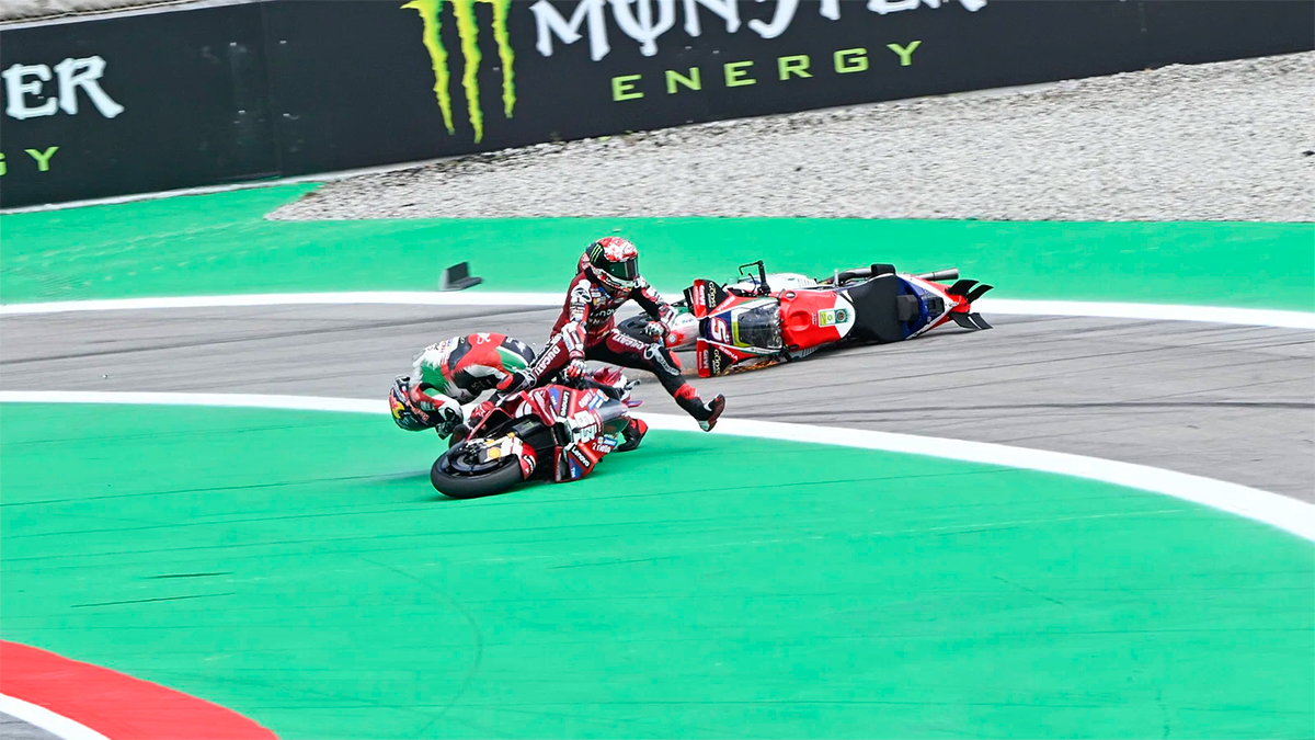 JOHANN ZARCO SUFRE UN ACCIDENTE EN EL GP DE CATALUÑA
