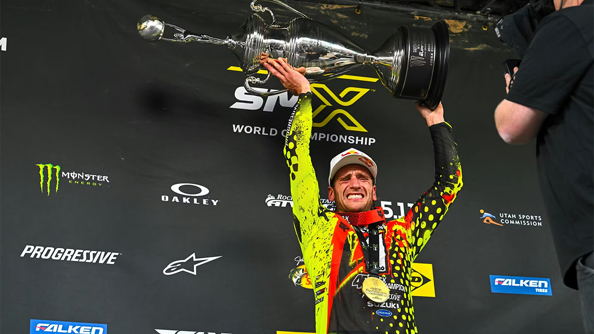 KEN ROCZEN DA UN GRAN CIERRE DEL AMA SUPERCROSS