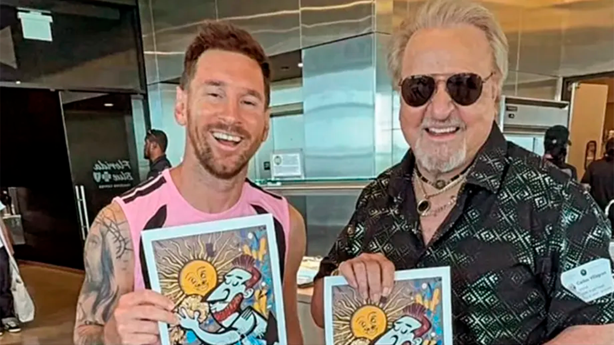 LIONEL MESSI Y “KIKO” TIENEN UN EMOTIVO ENCUENTRO QUE CONQUISTÓ A LATINOAMÉRICA