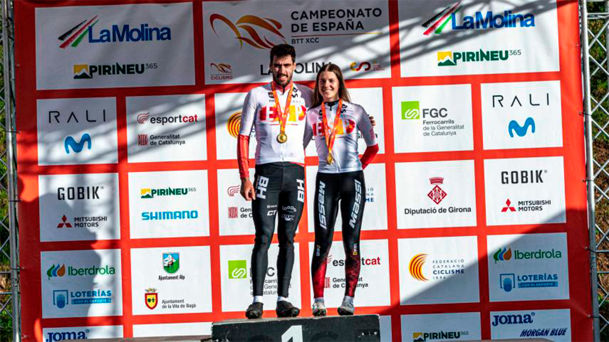 MARTA CANO Y JOFRE CULLELL SON CAMPEONES DE ESPAÑA CROSS COUNTRY SHORT TRACK