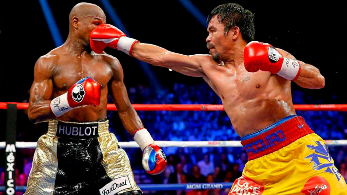 Mayweather y Pacquiao tendrán revancha histórica en Las Vegas