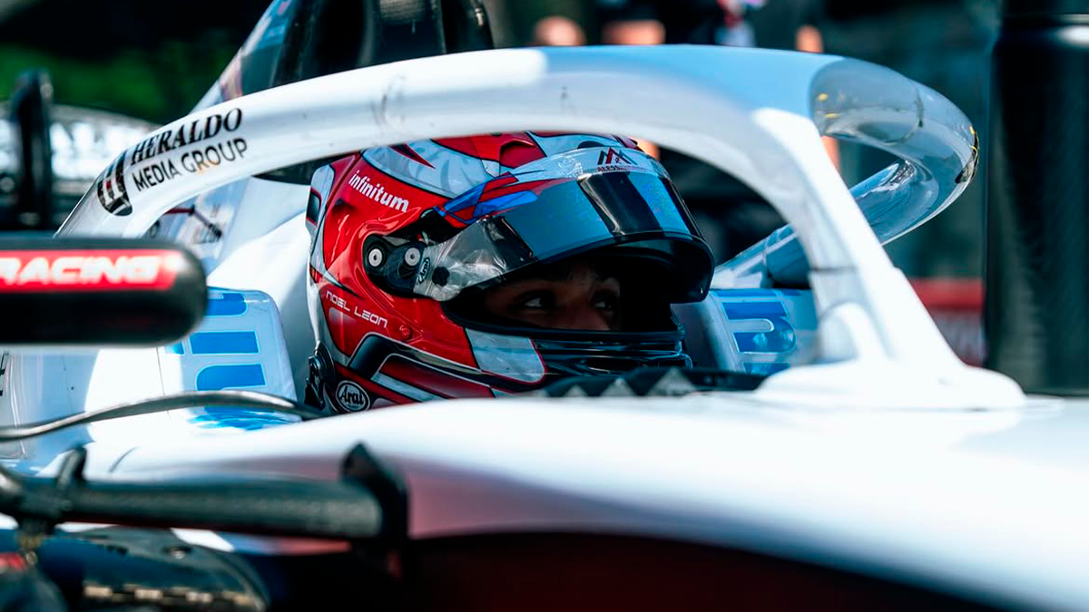 Noel León hace historia en la Fórmula 2 al convertirse en el primer mexicano en conquistar una pole position