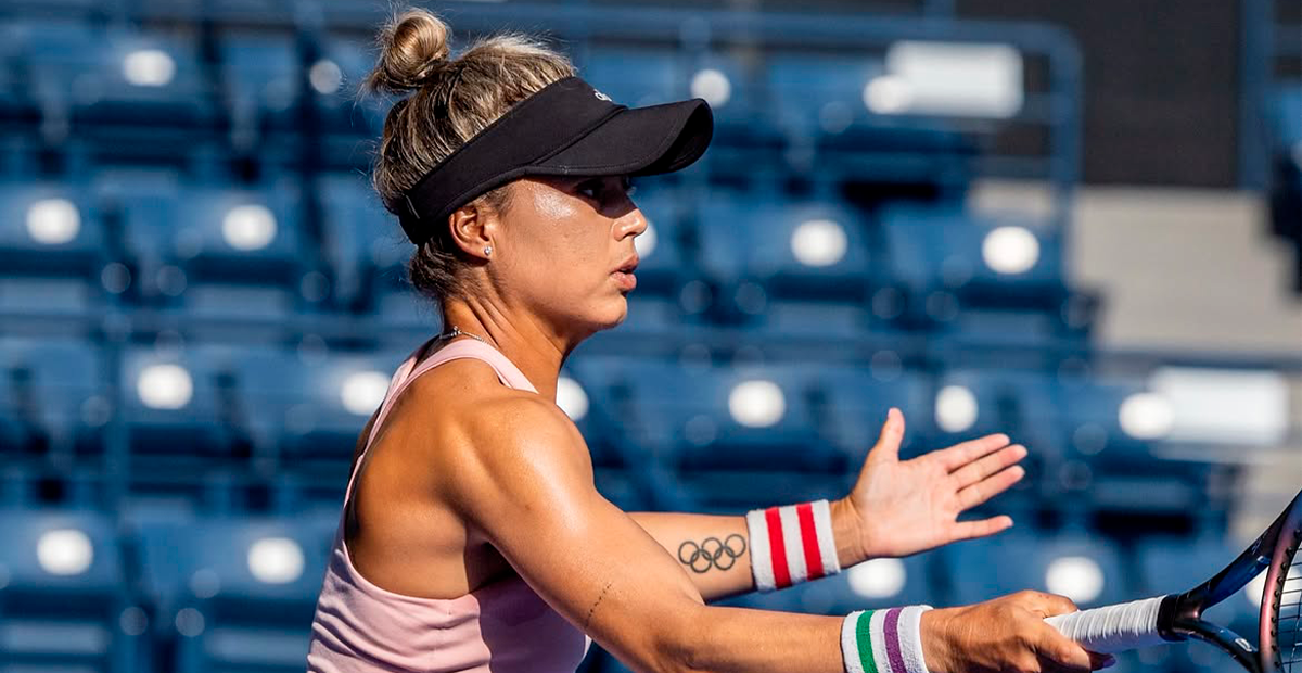 Renata Zarazúa se despide del US Open tras una intensa batalla de tres sets