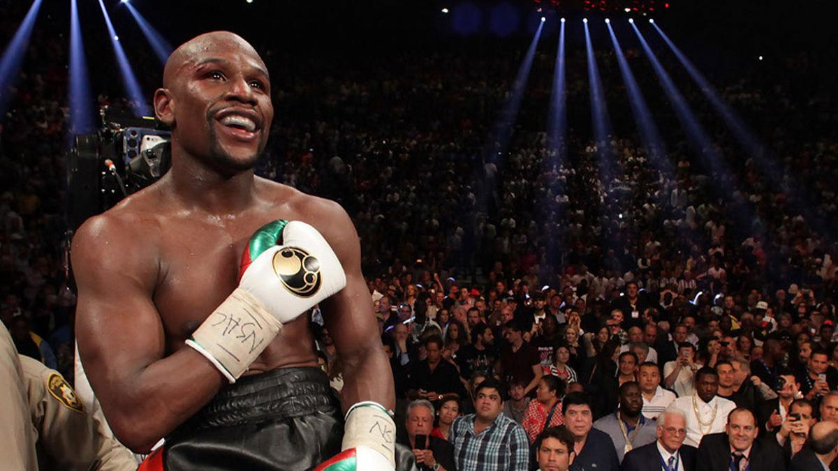 UNA PELEA DE EXHIBICIÓN Y LA PROTAGONIZA MAYWEATHER JR