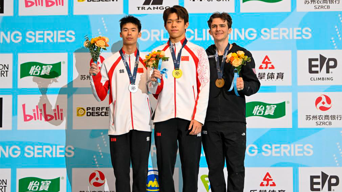  ZHAO YICHENG ROMPE NUEVAMENTE EL RÉCORD DE VELOCIDAD EN ESCALADA DEPORTIVA